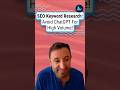 SEO Keyword Research: Avoid ChatGPT For High Volume!