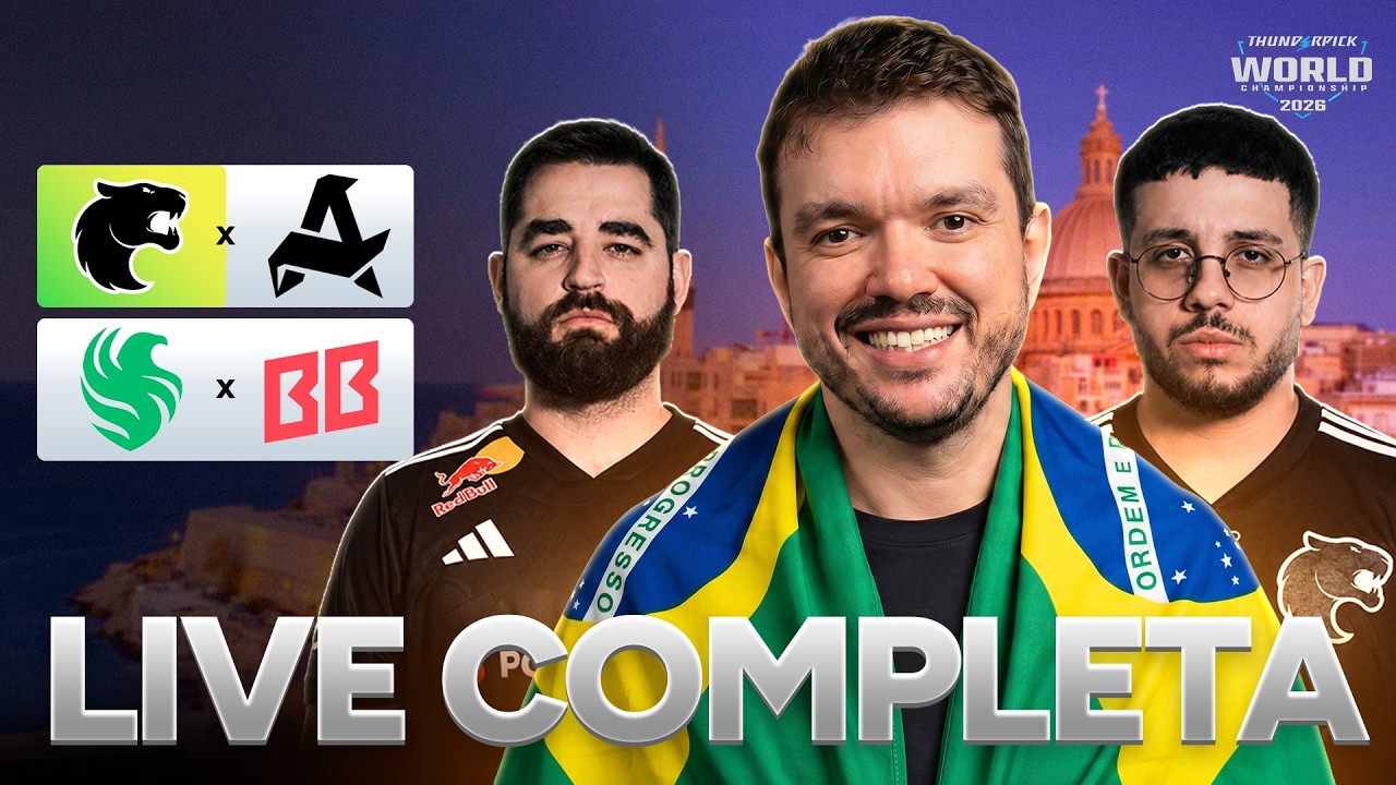 SEMIFINAIS Thunderpick World Championship 2026 - Dia 4 - Siga @Gaules