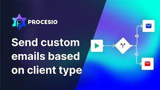 Send custom emails based on client type