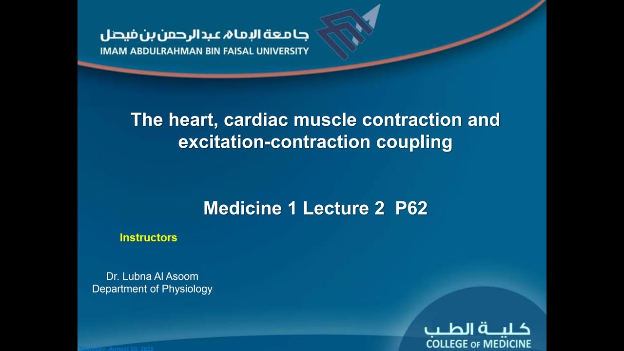 Physiology - Cardiac Muscle Contraction - MEDRECALL - YouTube