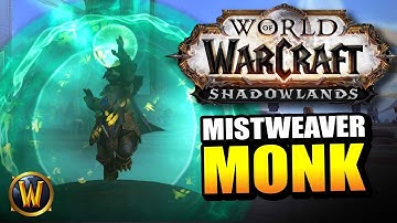 Mistweaver Monk on the Shadowlands Beta // World of Warcraft