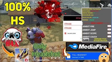 Sffh4x Auto Headshot Hack | Newnjector FF || Free Fire Esp Name ModMenu Injector Hack #OB32 #hack