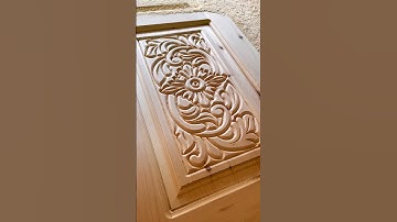 Episode 32/90 CNC Router ASMR | Insanely Clean Wood Carving You Must See!