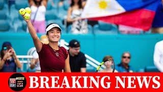 Alex Eala promises strong comeback after historic U.S. Open stint