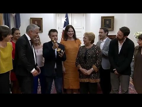 ‘A Fantastic Woman’ team celebrates with President Bachelet