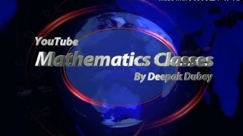 Class 12 Math ( Continuity And Differentiability) Part 18