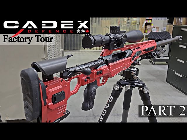 CADEX Defense Factory Tour: The Making of a Precision rifle 