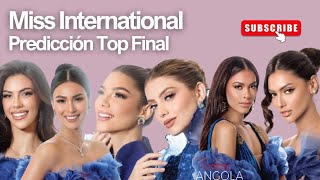 Miss International 2025 Top Final Prediction