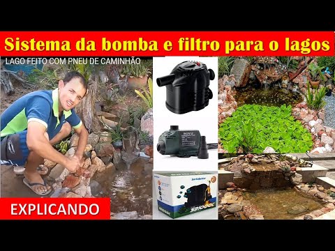 SISTEMA DE BOMBEAMENTO DO LAGO E CASCATA