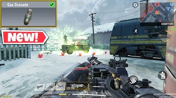 *NEW* Gas Grenade GAMEPLAY in COD Mobile | New Tactical Equipment: Gas Grenade