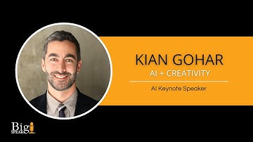 Kian Gohar - AI Keynote Speaker - AI & Creativity