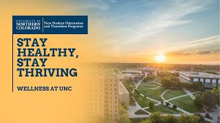 Stay Healthy, Stay Thriving: Wellness at UNC (Summer 2026 Webinar Series)
