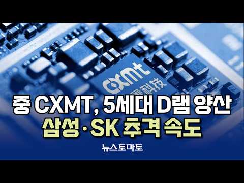 China's CXMT Begins Mass Production of 5th-Gen DRAM [Talking Reporters_Industry_0921]