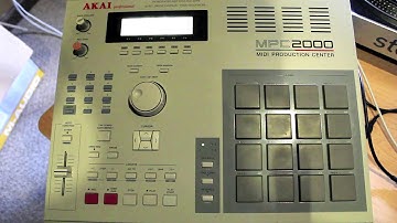 MPC 2000 Tutorial Series Pt.1(Recording samples)