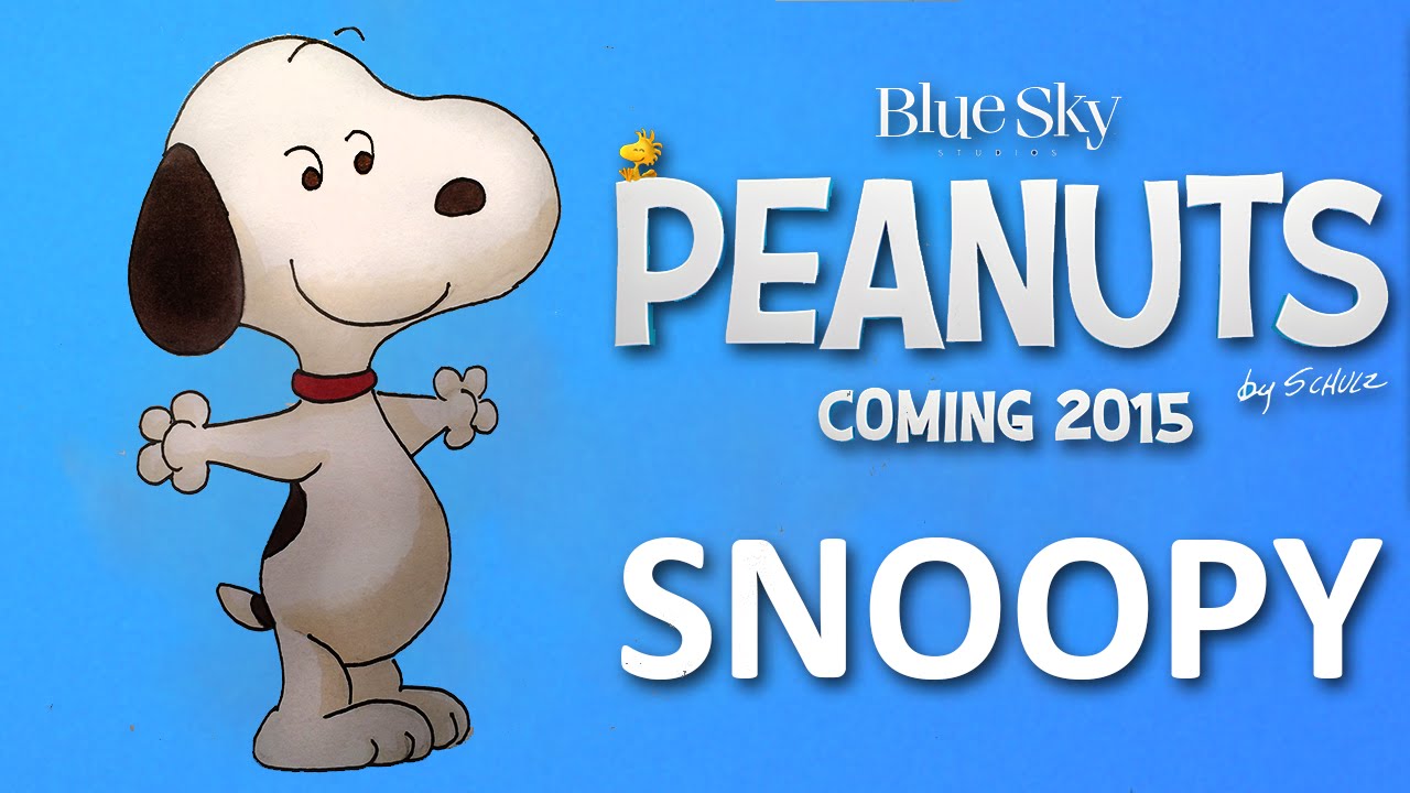 How To Draw Snoopy Dog From Peanuts Step By Step Easy Video Lesson Youtube