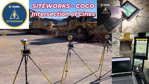 Siteworks COGO Intersection of Lines