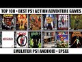 Top 100 best action adventure games for ps1  best ps1 games  emulator ps1 android