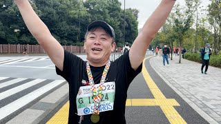 東京レガシーハーフマラソン完走しました