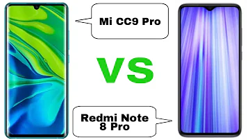 { Mi CC9 Pro vs Redmi Note 8 Pro } | Note 8 Pro vs Mi CC9 Pro Phone Specification Details Comparison