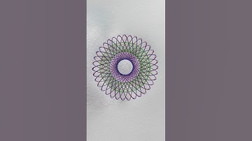 Spirograph Design #oddlysatisfying #spirograph #design #relaxing #satisfying #art