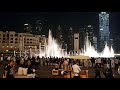 Dubai. Fonte das aguas dançantes. Video 2