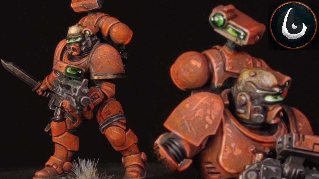 Miniature Machinations on Instagram: Blood Angels Space Marine Painting  Tutorial! For our next painting tutorial we decided to go with another  vibrant color scheme and this time we converted up an assault