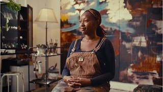 Emma Prempeh In The Studio Crafted For Artists