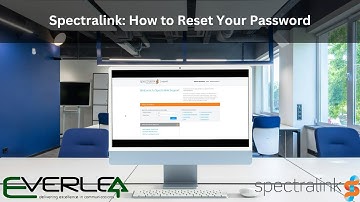 Spectralink: How to Reset Your Password