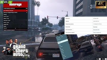 GTA5 Enhanced [4K]: Installation of ScriptHookV Tutorial & Rampage 🔥Trainer | Ultimate Modding Guide