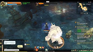 Wizard Tree of Savior Earthquake Skill
