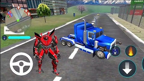 Optimus Prime Multiple Transformation | Jet Robot Car Games 2021 | Android Gameplay