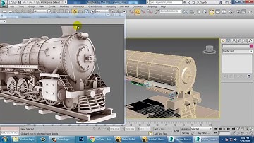 Tutorial on Modeling a Locomotive Engine in 3dsmax ( part 4)