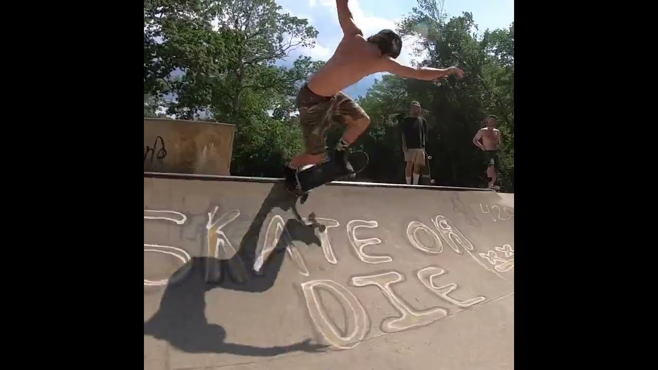 Evan & Rogan with dope mini ramp lines - Willimantic ct. skate park - All I Need Skateboards