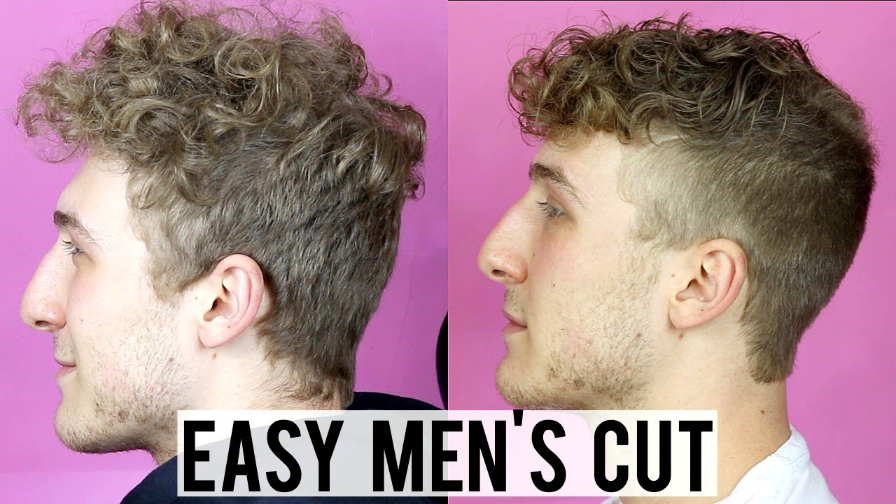 how to trim men's hair at home with trimmer