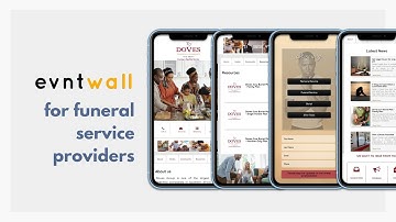 Evntwall Presentation for Funeral Services