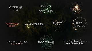 Christmas Magic Titles — Glossy Holiday Text (Ae, Pr, Dr, FCPX)