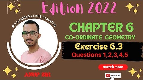 RD sharma 2022 | Exercise 6.3 Q1 to 5 RD Sharma class 10 maths | Exercise 6.3 RD Sharma class 10