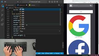 ASMR Programming - Modern Glassmorphic Login | With CSS Animations [No Talking]