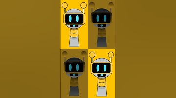 Fun Bot Sprunki - 64 bits 32 bits 16 bits 8 bits 4 bits 2 bits 1 bit half bit quarter bit #shorts