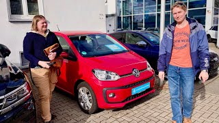 Поиск автомобиля в Германии или первая машина VW UP