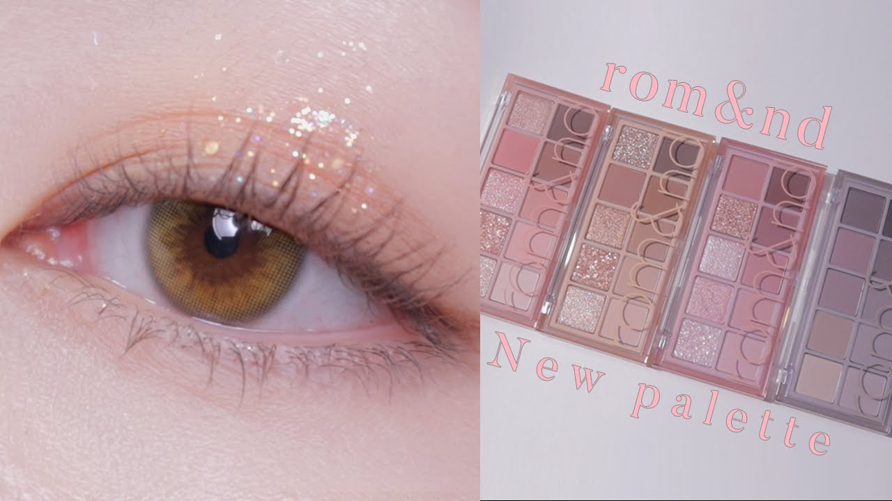 [eng/jp] 롬앤 신상 섀도우 팔레트 배러댄팔레트 전색상 추천 리뷰&메이크업 | 베러댄아이즈와 비교 / 쿨톤 섀도우팔레트 / 쿨톤메이크업/ 웜톤 팔레트 |