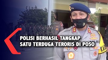 Densus 88 Berhasil Tangkap Satu Terduga Teroris  di Poso