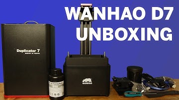 Wanhao D7 Unboxing and First Impressions
