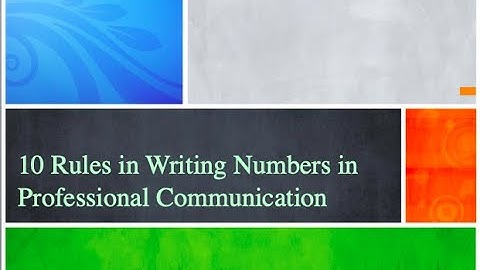 How to  Write Numbers#10 Simple Rules in Writing Numbers#How to get  IELTSBand9