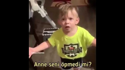 Annesi öpmeden işe giden çocuğun tepkisi