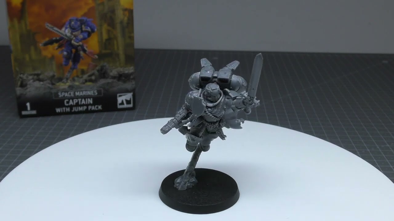 Space Marine Captain with Jump Pack - Review (WH40K)