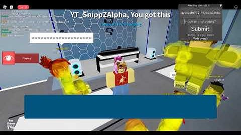 Roblox auto rap battle script score counter (FE)