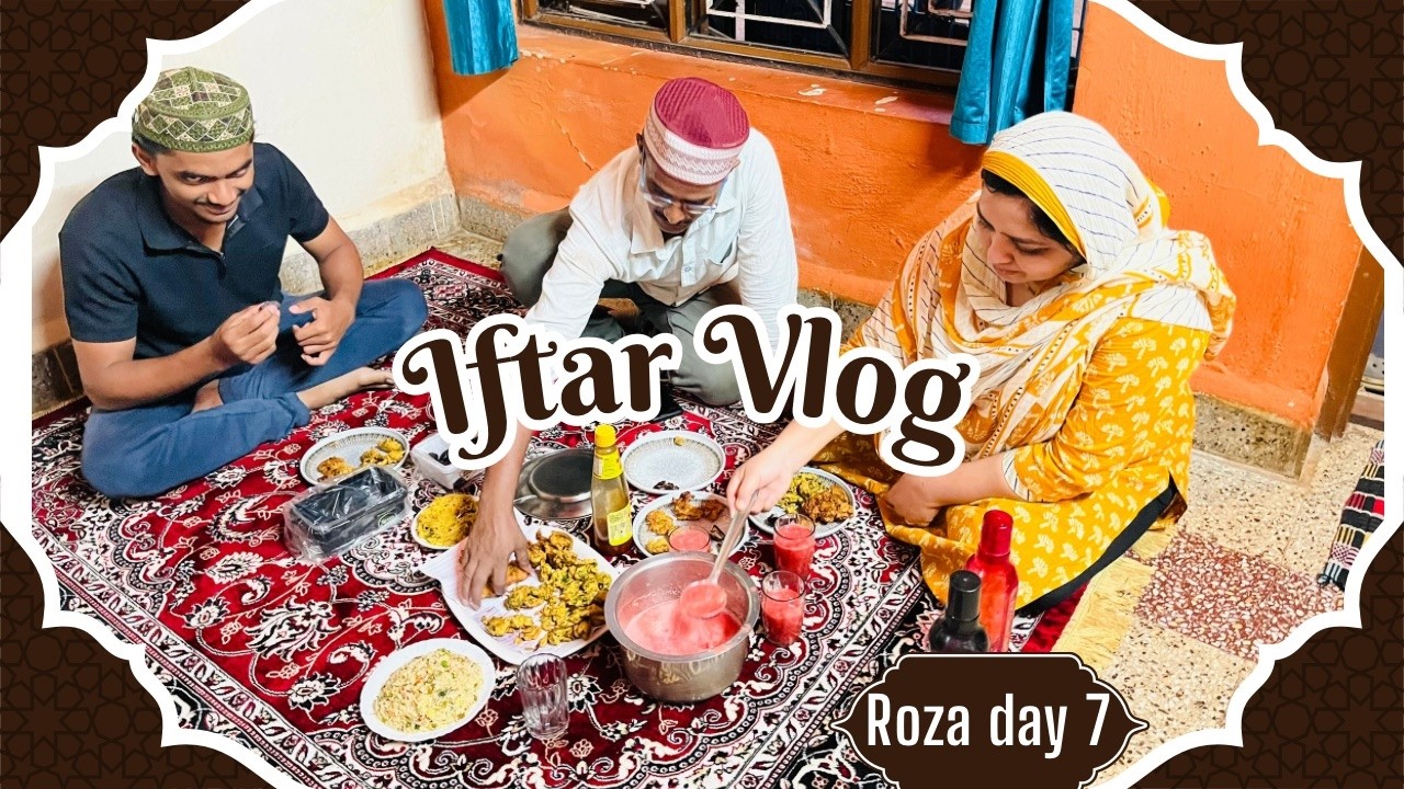 Ramadan 2026 || Roza Day 7 With Family || Simple Palak & Onion Pakoda Recipe || Allhumdullillah