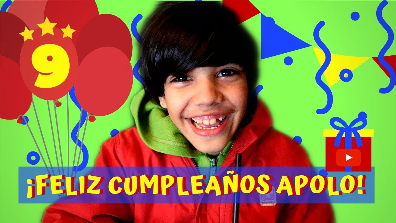 👍👦🎂 ¡APOLO CUMPLIÓ 9 AÑOS! 🎉🎁 // Compulelis