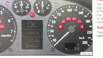 Audi A6 C5 Dashboard Warning Lights & Symbols Diagnostic Code Readers & Scanners OBD2